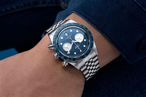 Tudor's Black Bay Chrono Now Comes in Blue as a